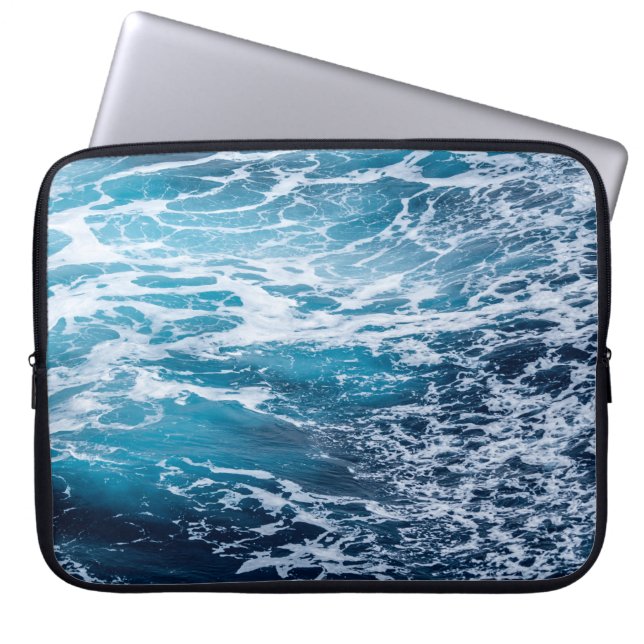 Kalm lichaam van de dichte foto laptop sleeve (Voorkant)