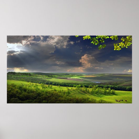 Kalm middag poster (Voorkant)