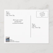 Kalm nieuwjaar briefkaart (Achterkant)