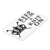 Kalm nit houden op ambachtslieden magneet (Linkerzijde)