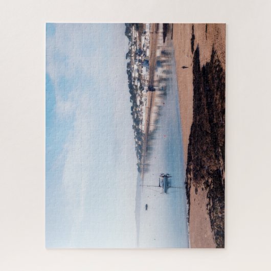 Kalm ochtend in St. Mawes Legpuzzel (Verticaal)