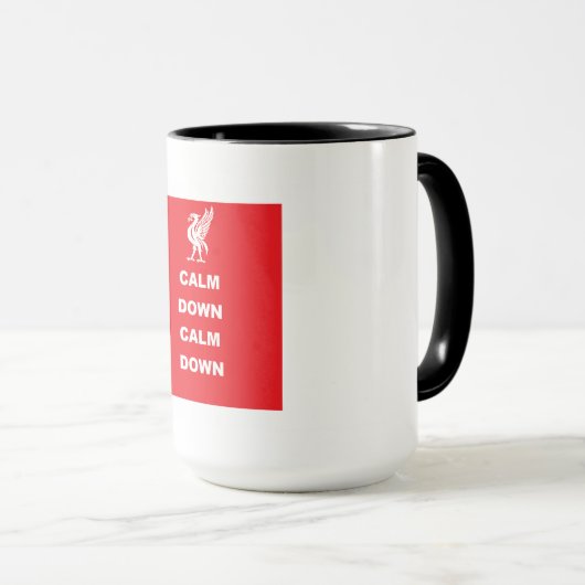 Kalm omlaag Mok (Voorkant rechts)