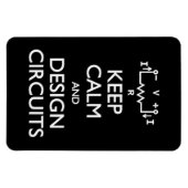 Kalm ontwerp-circuits houden magneet (Horizontaal)