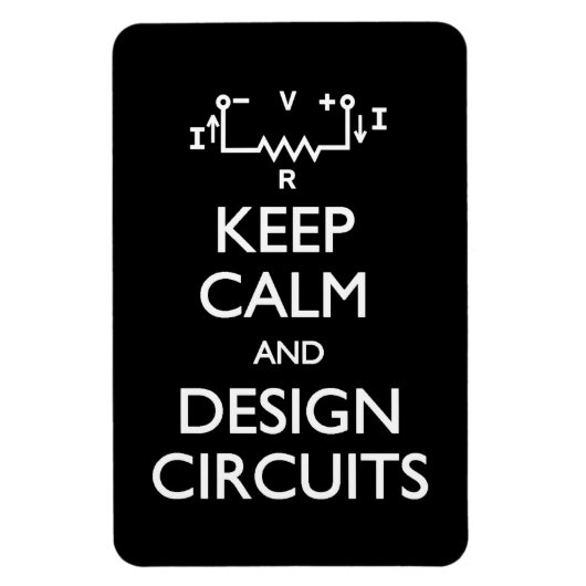 Kalm ontwerp-circuits houden magneet (Verticaal)