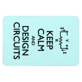 Kalm ontwerp-circuits houden magneet (Horizontaal)