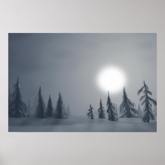 kalm poster (Voorkant)