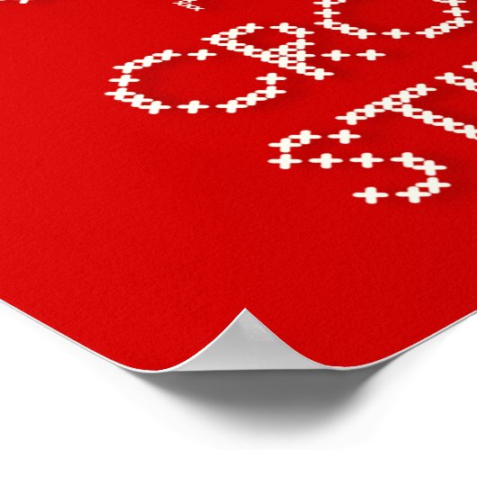 Kalm Poster houden (Hoek)