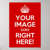 Kalm Poster houden (Voorkant)