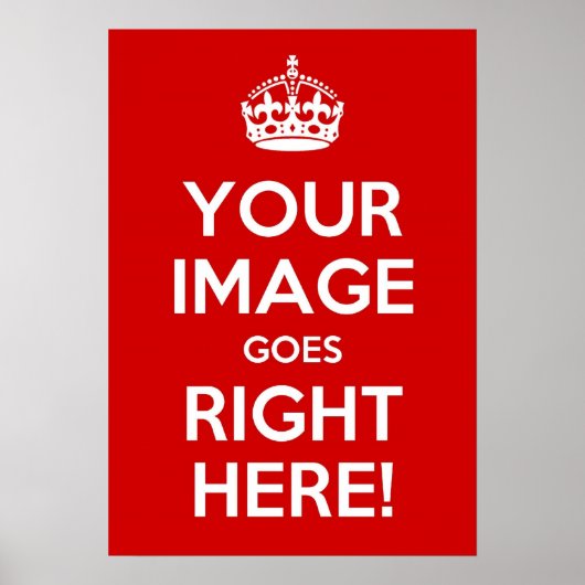 Kalm Poster houden (Voorkant)