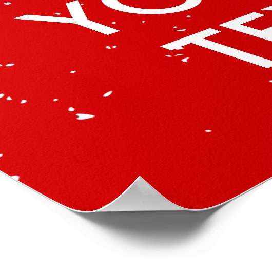 Kalm-posters in stand houden | ontwerp WII Poster (Hoek)