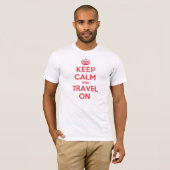 Kalm reizen t-shirt (Voorkant volledig)
