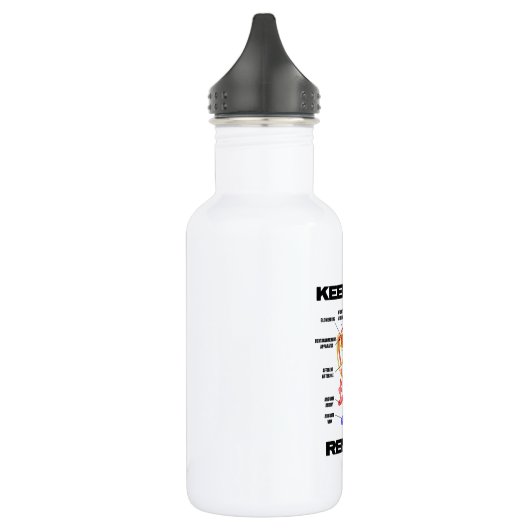 Kalm renaal aan (nieren nefron) waterfles (Links)