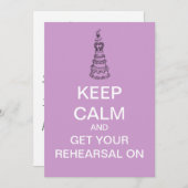 Kalm repetitie kaart (Voorkant / Achterkant)