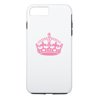 Kalm roze overwinningskroon Case-Mate iPhone case