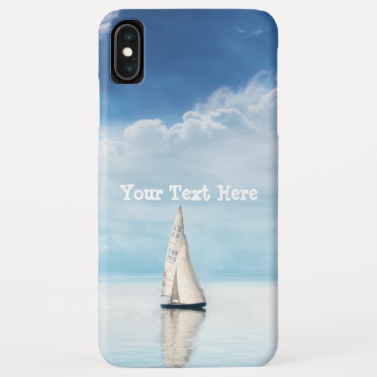 Kalm Sailen met Bluest Skies Case-Mate iPhone Case (Achterkant)