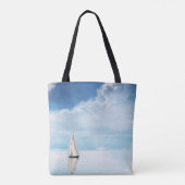 Kalm Sailen met Bluest Skies Tote Bag (Achterkant)