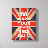 Kalm Sjabloon houden -  Uniefaciliteit Canvas Afdruk (Voorkant)