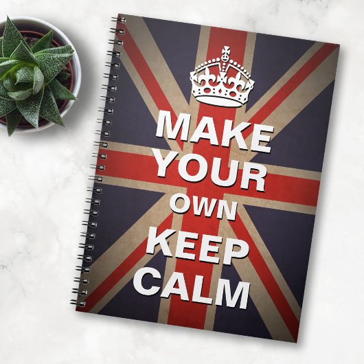 Kalm Sjabloon houden -  Uniefoor Poster niet Notitieboek