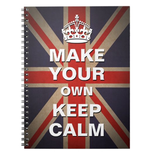 Kalm Sjabloon houden - Uniefoor Poster niet Notitieboek (Voorkant)