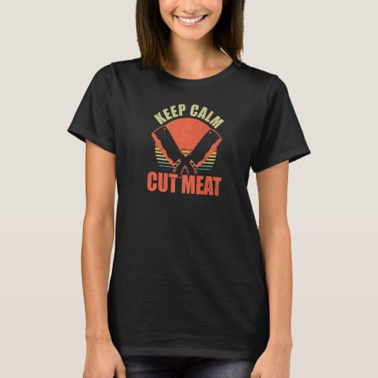Kalm Snijden vleesbeenderbak behouden T-shirt (Voorkant)