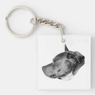 kalm sterke metgezel sleutelhanger