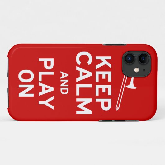 Kalm trombone houden Case-Mate iPhone case (Achterkant (horizontaal))