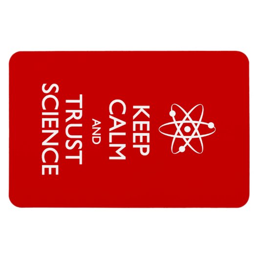 Kalm Trust Science houden Magneet (Horizontaal)