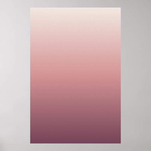 Kalm Verlopend Abstracte Muurposter Poster (Voorkant)