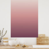 Kalm Verlopend Abstracte Muurposter Poster (Keuken)
