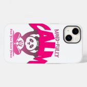 Kalm verstand, vol hart – net als een vredige pand Case-Mate iPhone case (Achterkant (horizontaal))