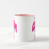 Kalm verstand, vol hart – net als een vredige pand mok (Midden)