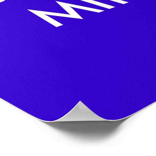 Kalm vertrouwen in God Geloof in Miracles Poster (Hoek)