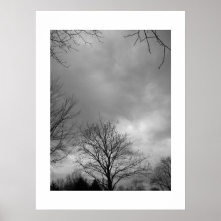 Kalm voor het Canvas van het Storm Poster