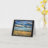 Kalm voor Storm Opmerking Kaart (Gele Bloem)