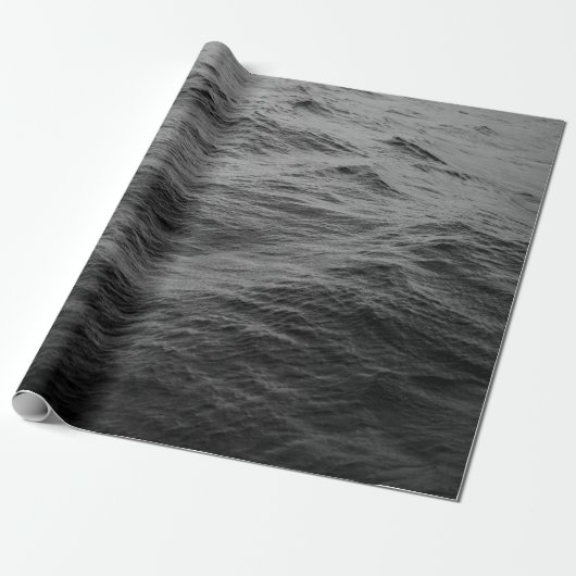 Kalm waterlichaam cadeaupapier (Uitgerold)