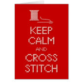 Kalm Wenskaart houden (Voorkant)