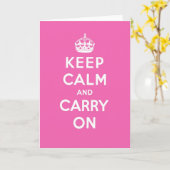 Kalm Wenskaart houden Kaart (Gele Bloem)