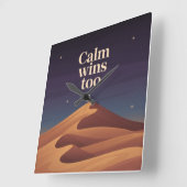 Kalm wint ook vierkante klok (Hoek)