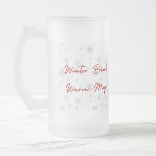 Kalm Winter Mok – Gezellig Minimaal Design (Links)