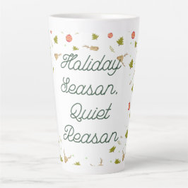 Kalm Wintermok – Minimalistisch Cozy Design Latte Mok