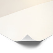 Kalm woestijn golven met Fennek Essentie | Minimaa Perfect Poster (Hoek)
