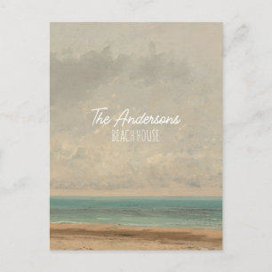 Kalm Zee 1866 Gustave Courbet National Gallery Briefkaart