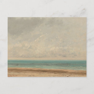 Kalm Zee 1866 Gustave Courbet National Gallery Briefkaart