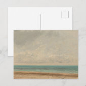 Kalm Zee 1866 Gustave Courbet National Gallery Briefkaart (Voorkant / Achterkant)