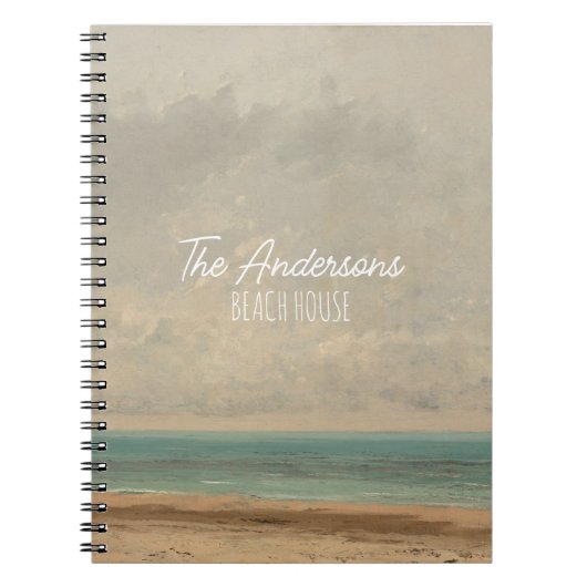 Kalm Zee 1866 Gustave Courbet National Gallery Notitieboek (Voorkant)