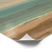 Kalm Zee 1866 Gustave Courbet National Gallery Perfect Poster (Hoek)