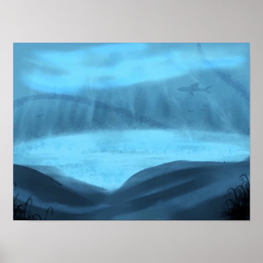 Kalm Zee Poster (Voorkant)