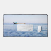 Kalm zeeen bootje bureaumat (Keyboard & Muis)