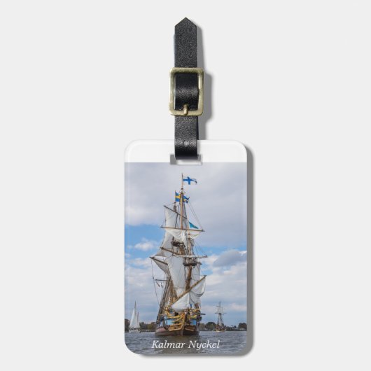 Kalmar Nyckel Bagagelabel (Voorkant verticaal)