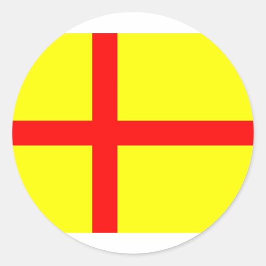 Kalmar Union Ronde Sticker (Voorkant)